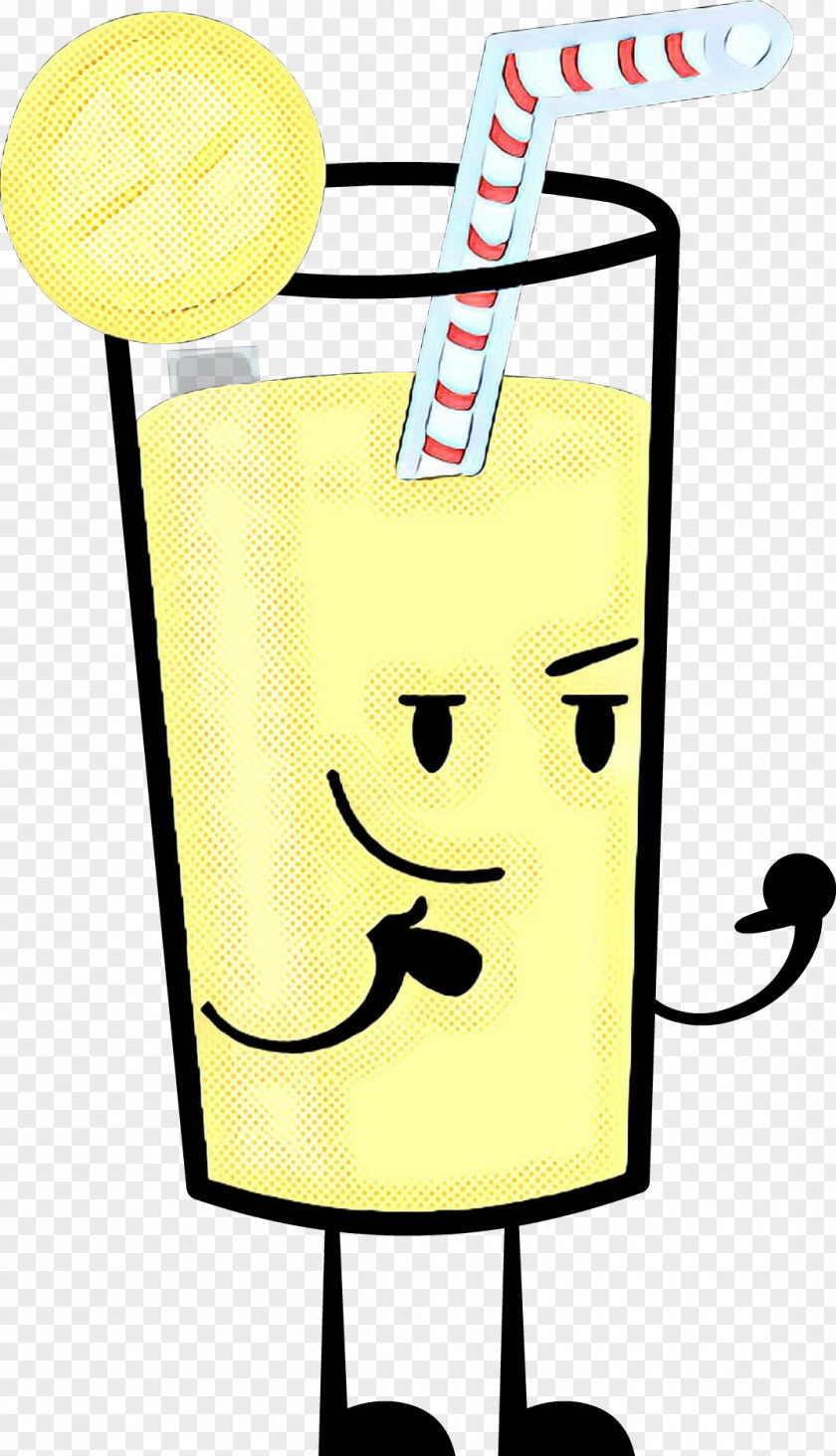 Smile Emoticon Lemonade PNG