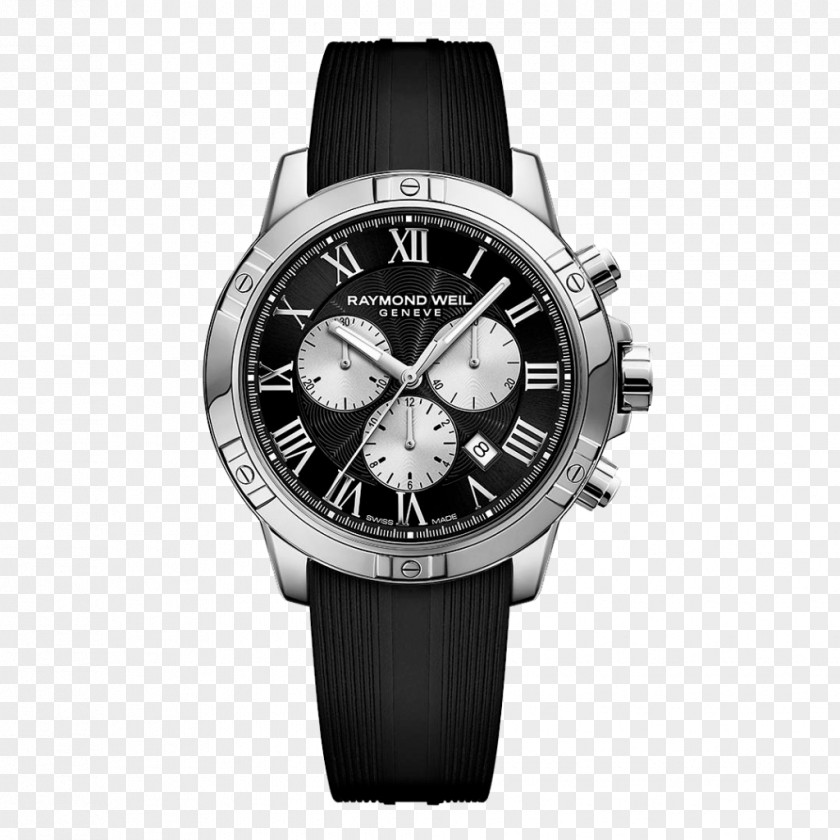 Watch Raymond Weil Diving Chronograph Strap PNG