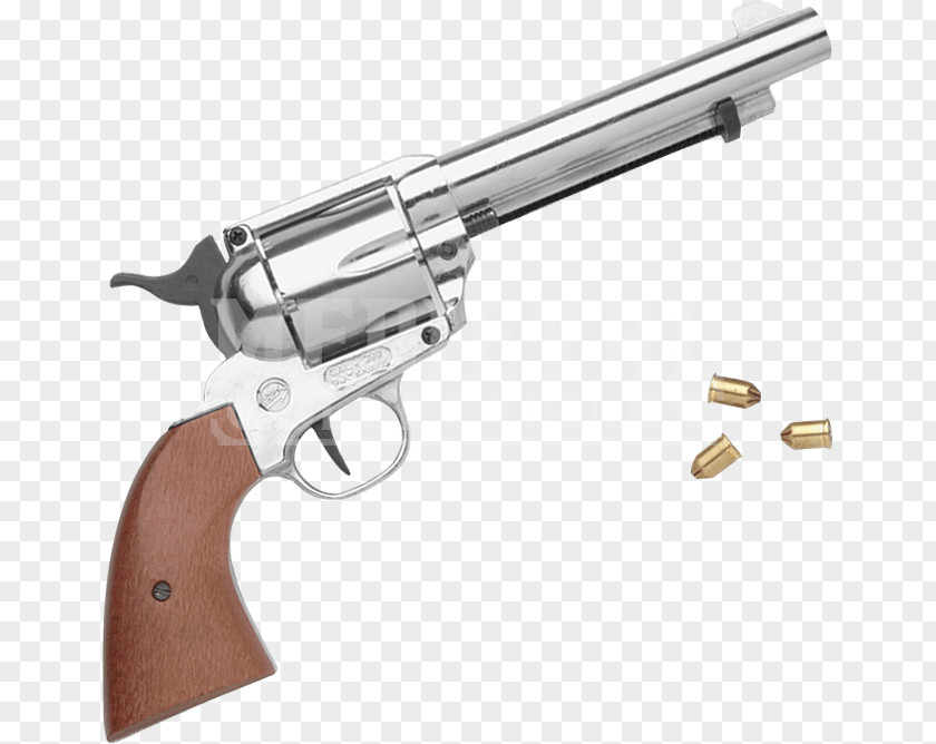 Weapon Revolver Firearm Colt Single Action Army Trigger Pistol PNG