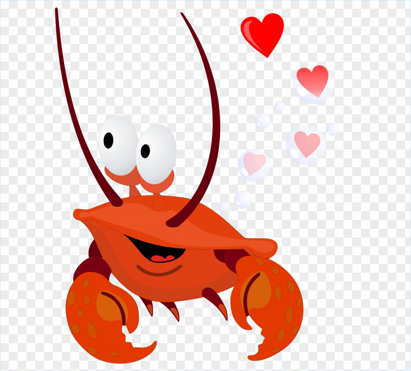 Crab Red King Clip Art PNG