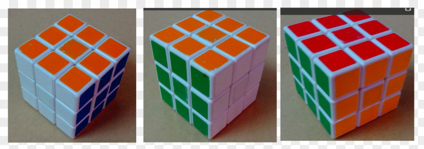 Cube Rubik's Puzz 3D CFOP Method Puzzle PNG