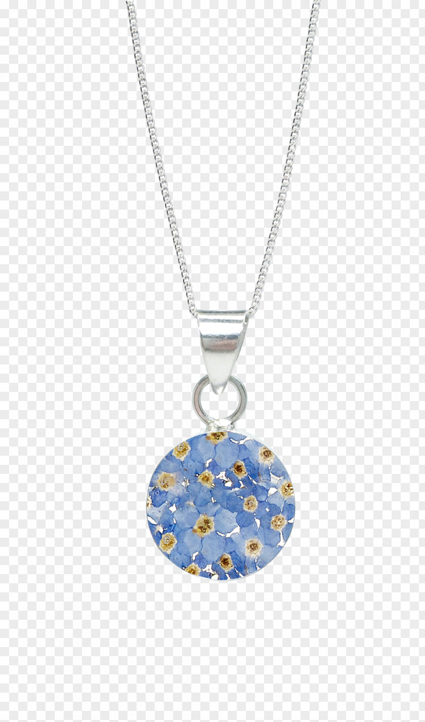 Necklace Locket Cobalt Blue Jewellery Gemstone PNG