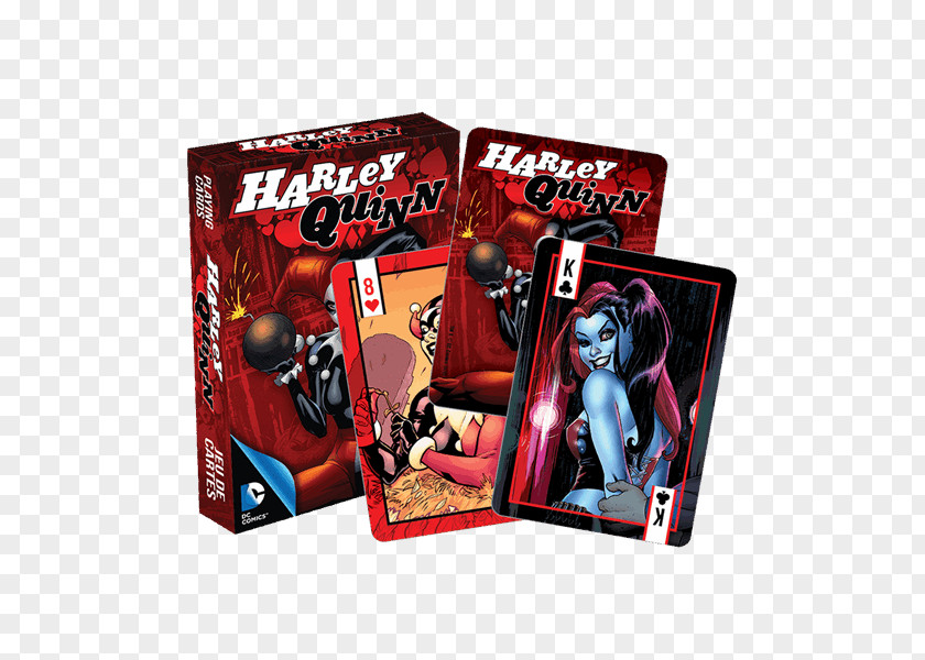 Playing Board Games Harley Quinn Joker Batman Card Comics PNG
