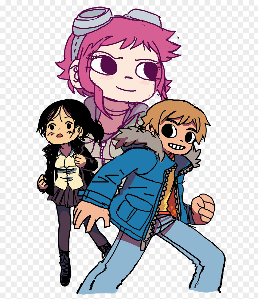 Ramona Flowers Knives Chau Scott Pilgrim & The Infinite Sadness Drawing PNG