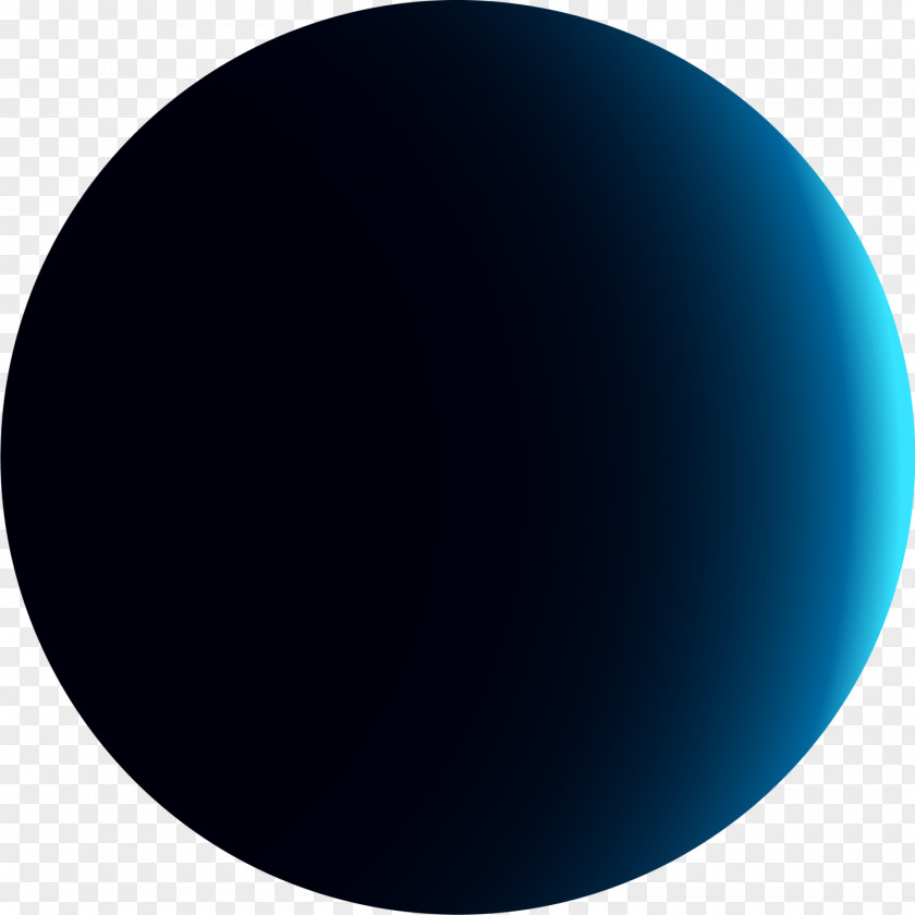 Blue Gradient Circle Sphere Sky Wallpaper PNG