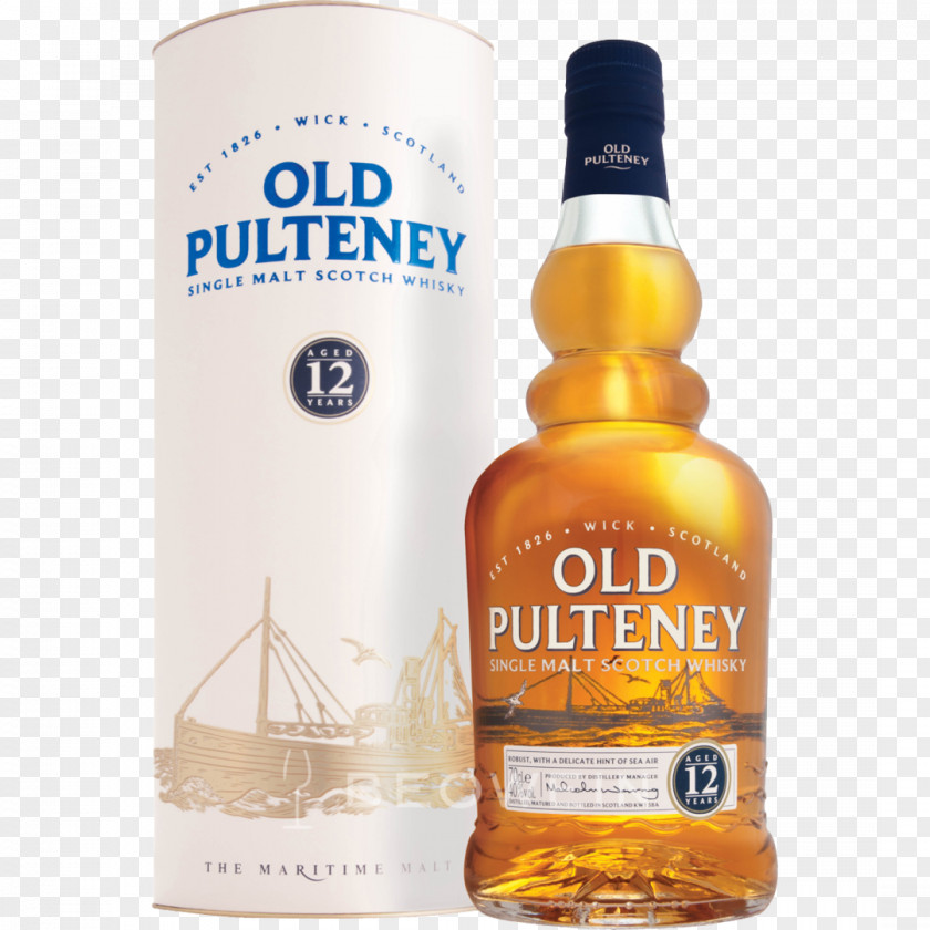 Old Store Pulteney Distillery Whiskey Single Malt Whisky Scotch PNG
