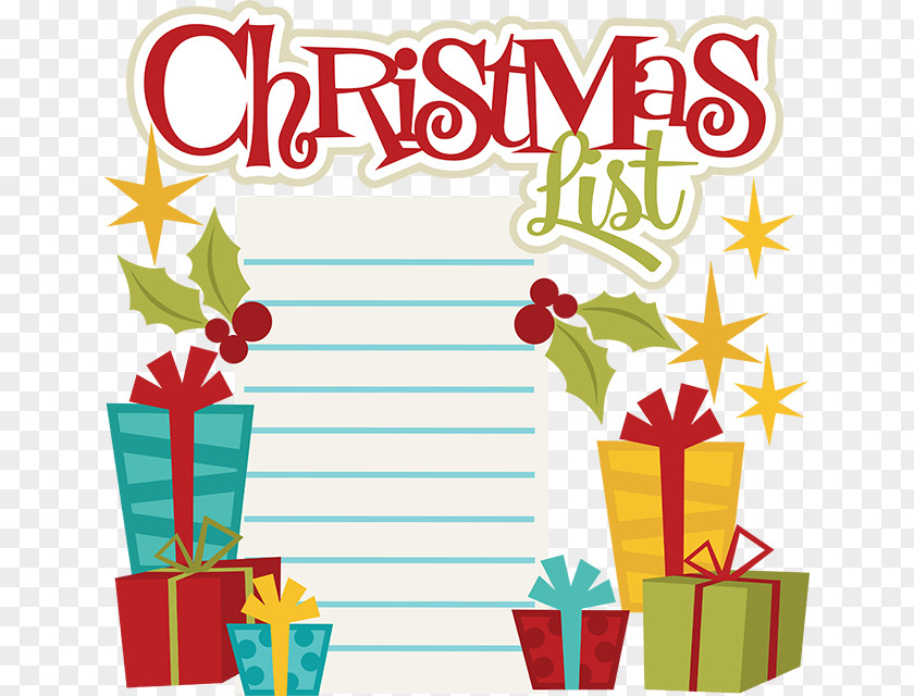 Santa Claus Christmas Graphics Clip Art Day Wish List PNG