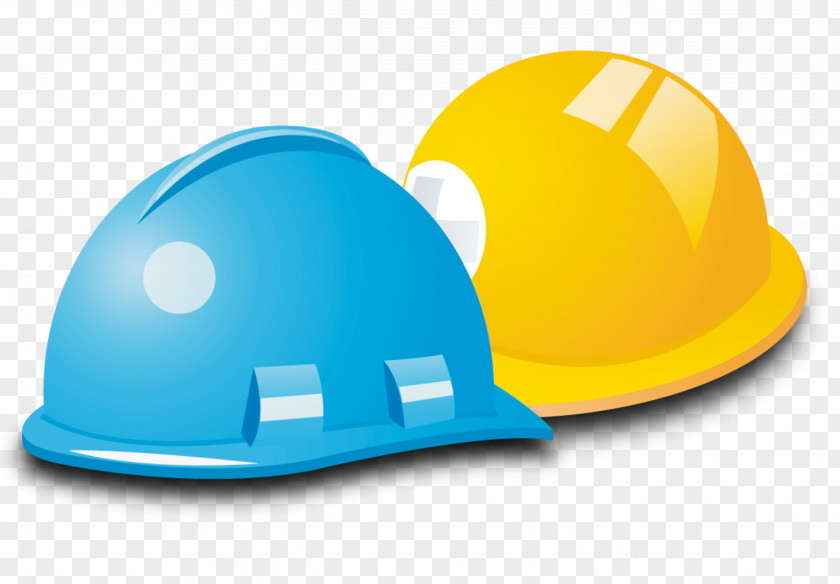 Cartoon Helmets Hard Hat Helmet Yellow PNG