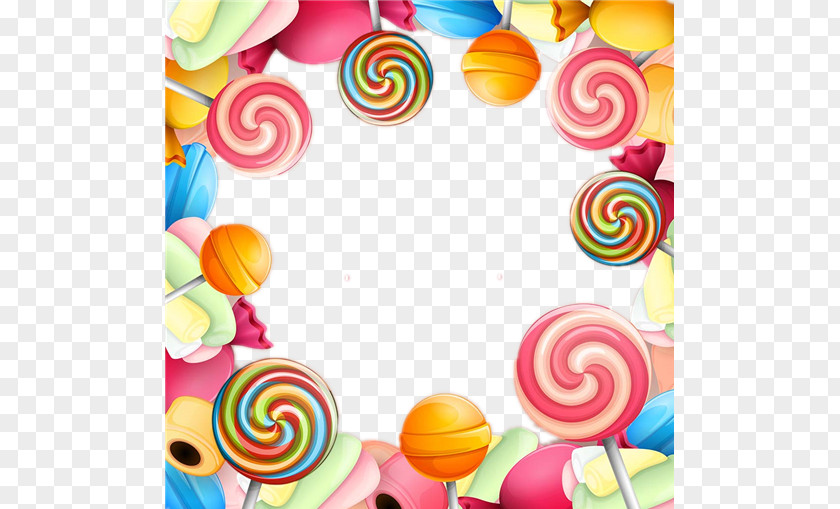 Cartoon Lollipop Background Gummi Candy Bonbon Sweetness PNG