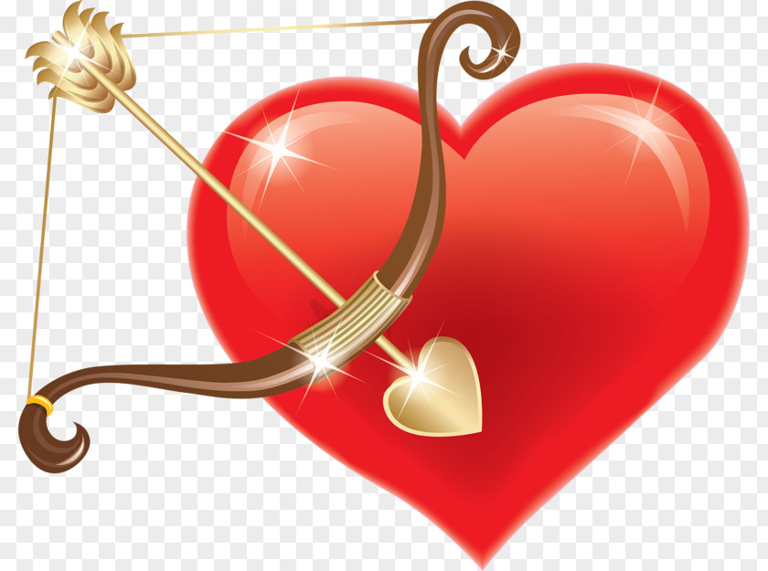 Cupid Heart Clip Art PNG