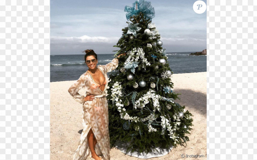 Eva Longoria Christmas Tree Actor Celebrity Female PNG