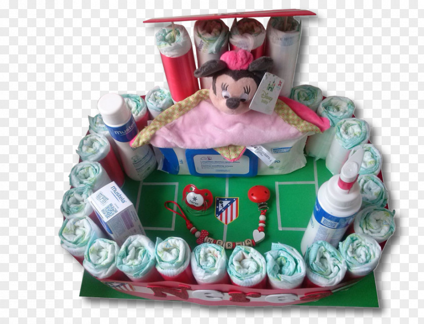 Gift Diaper Torte Birthday Cake Infant PNG