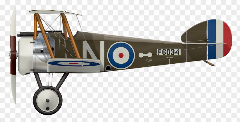 October War Sopwith Camel Pup Airplane Triplane Aviation In World I PNG