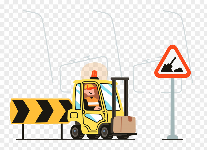 Road Works PNG