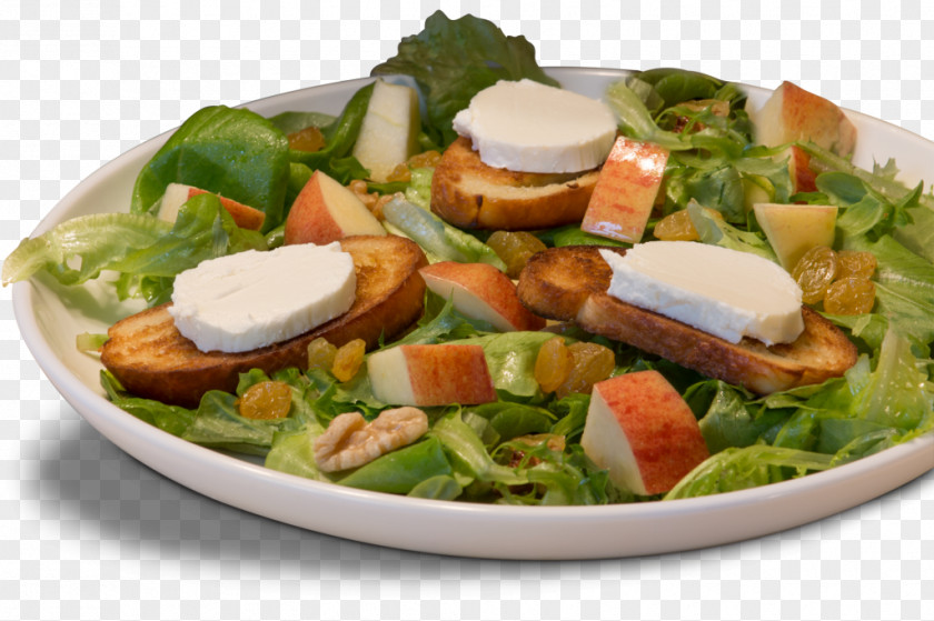 Salad Caesar Goat Cheese French Cuisine Fattoush Baguette PNG