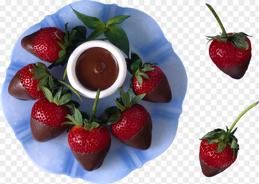 Strawberry Chocolate-covered Fruit Calorie Types Of Chocolate PNG