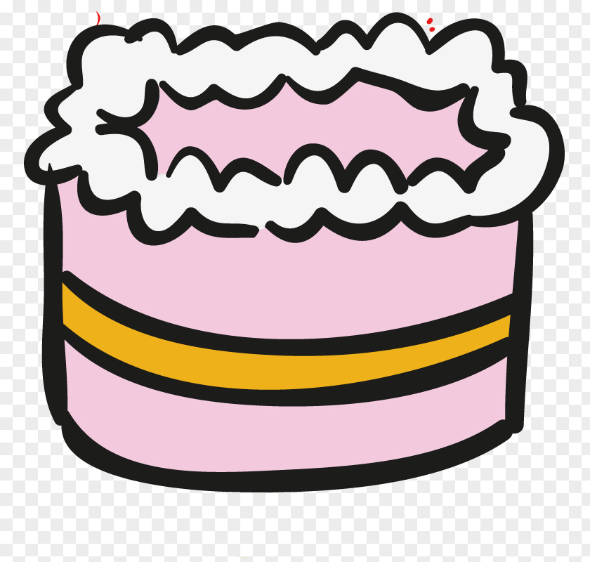 Breakfast Buns Ice Cream Cake Animation Stock Footage Drawing Illustration PNG