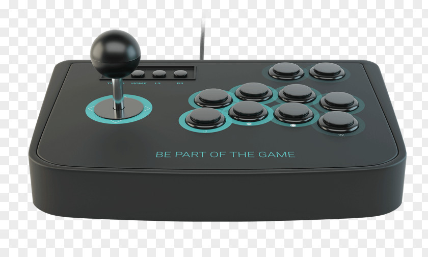 Joystick Arcade Controller PlayStation 2 Bomber Man World Black PNG