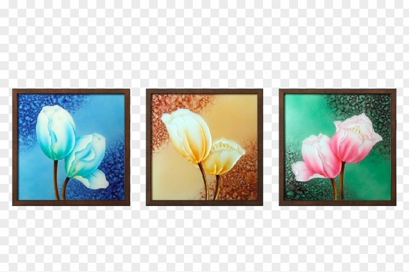 Lily Paintings Living Room Lilium Painting PNG