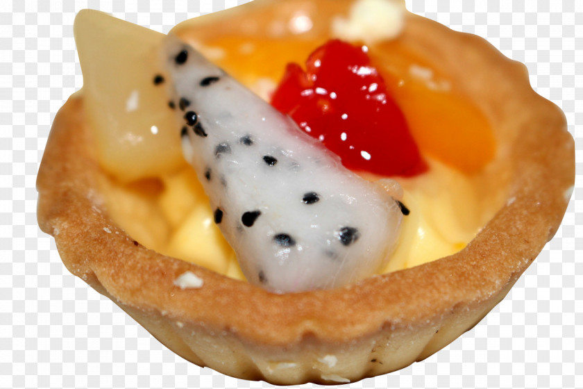 Mini Fruit Tarts Egg Tart Cream Dessert PNG
