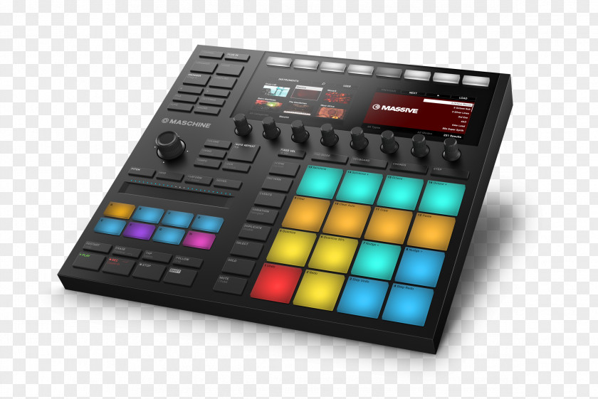 Native Maschine Instruments Musical DJ Controller Disc Jockey PNG