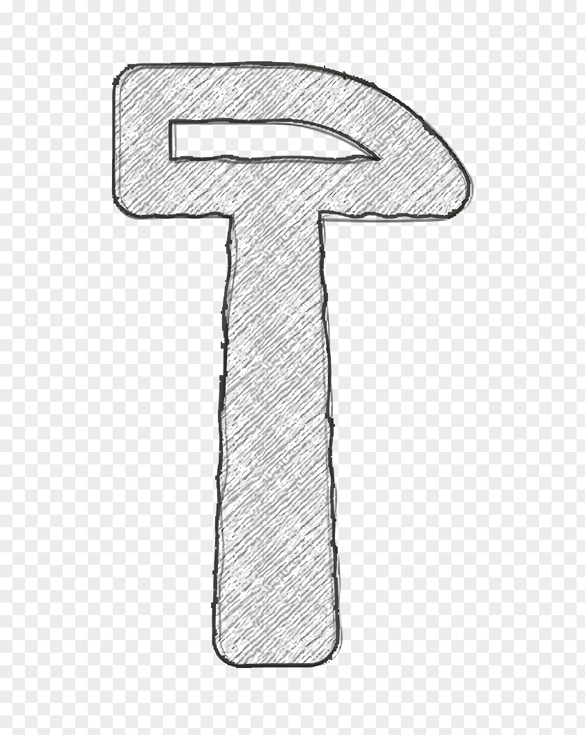 Cross Number Construction Icon Hammer Tools PNG