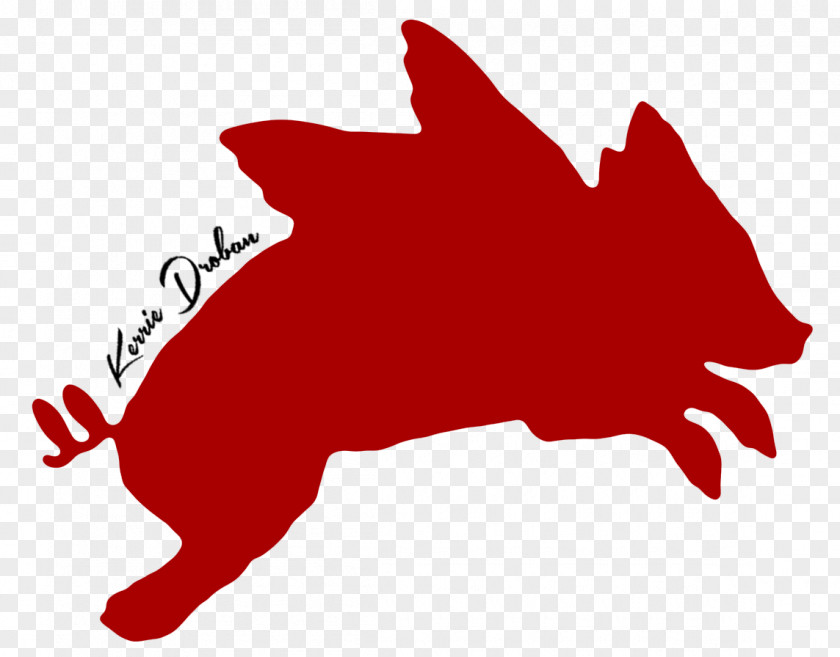 Dog Snout Silhouette Clip Art PNG