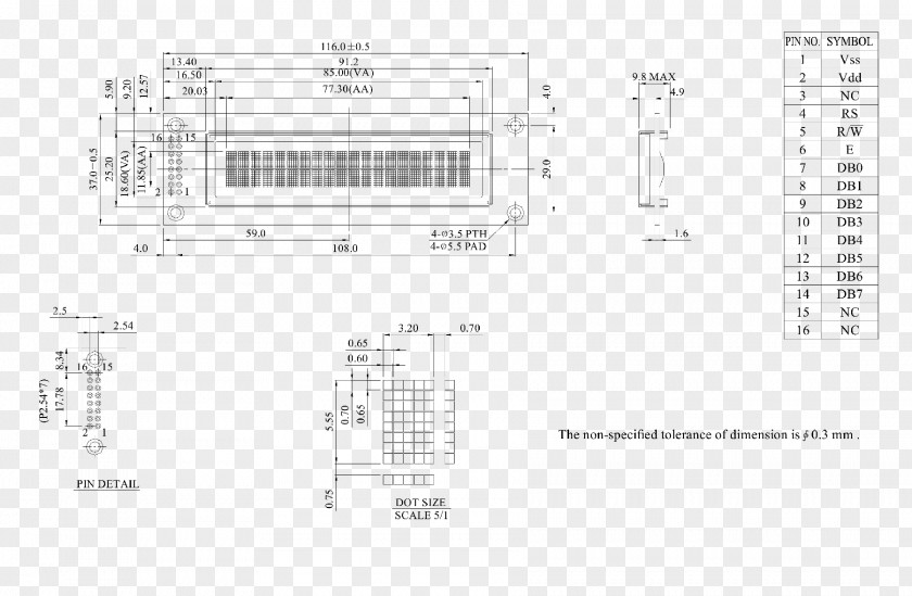 Drawing Board Line Diagram PNG