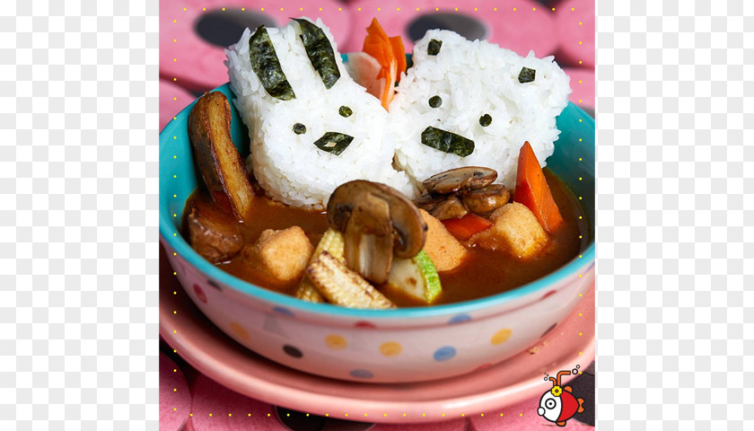 Lovely Prawn Bento Vegetarian Cuisine Comfort Food Recipe PNG