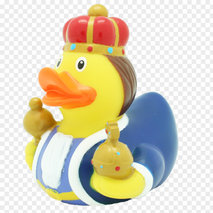 Rubber Duck Toy King Natural PNG