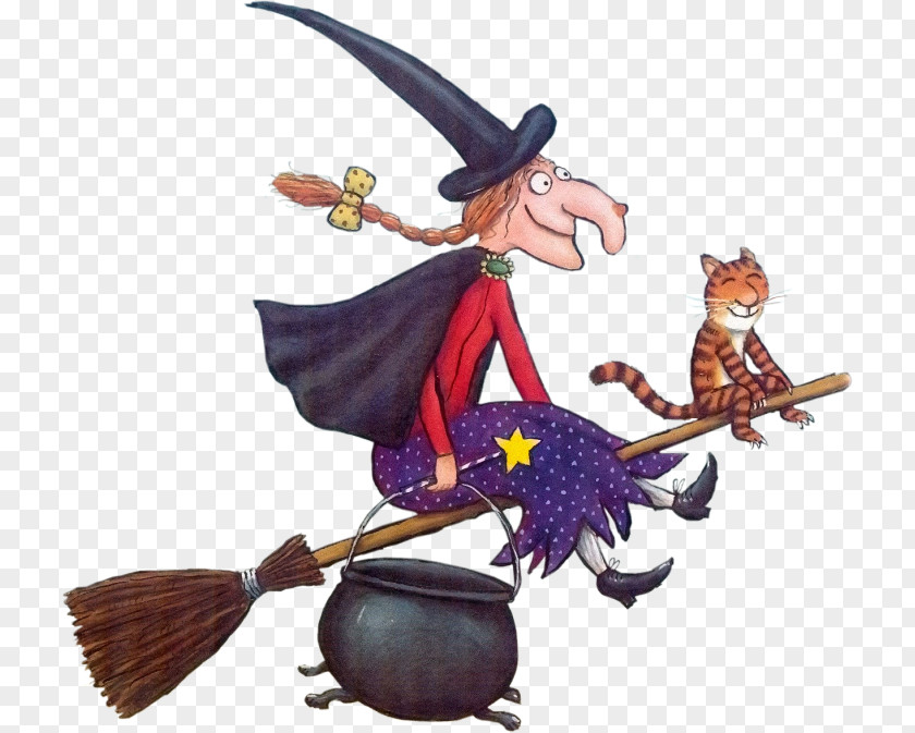 Witch Stick Man Room On The Broom Zog Gruffalos Child PNG