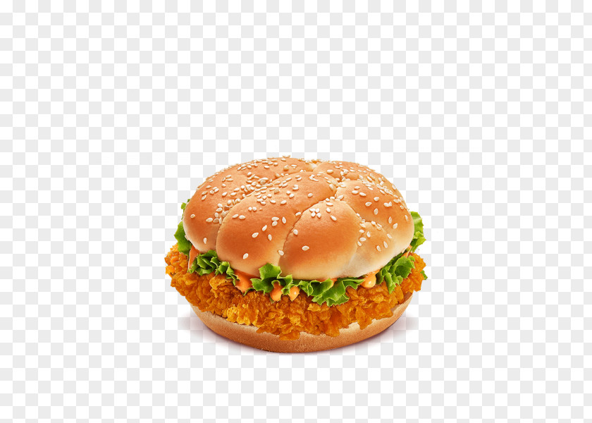 Zinger Burger Salmon Cheeseburger Veggie Slider Hamburger PNG