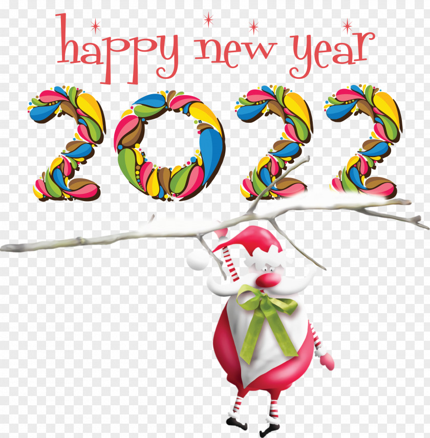 2022 Happy New Year PNG