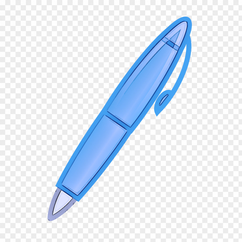 Ball Pen Blue PNG