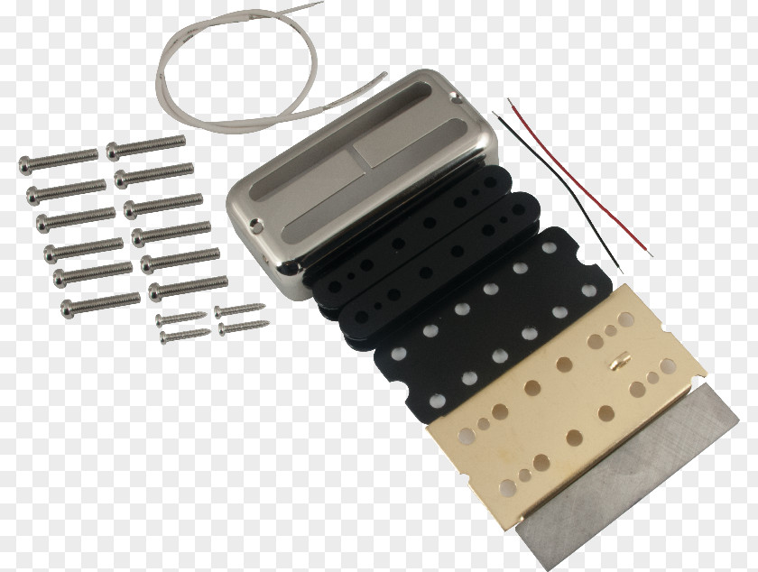 Baseplate Pickup Humbucker Electromagnetic Coil Electronics Alnico PNG