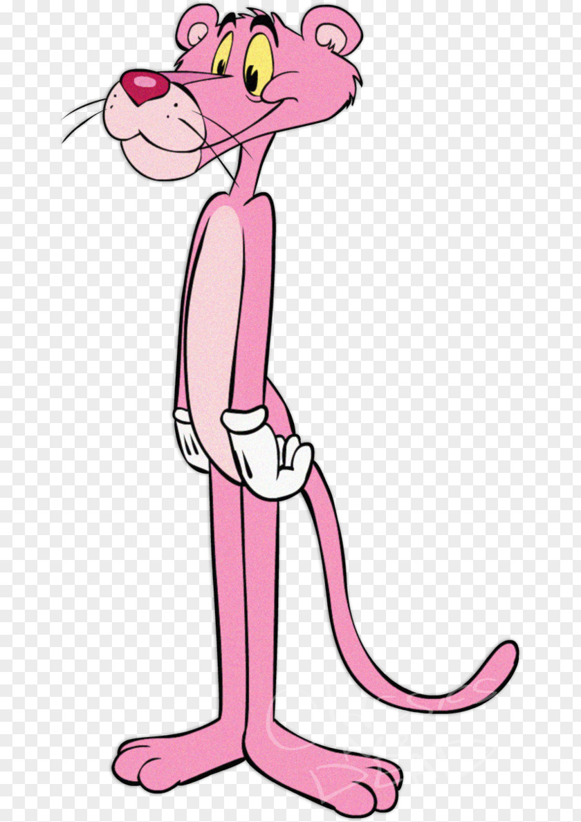Cartoon Pink Panther Clip Art Inspector Clouseau Mammal The PNG