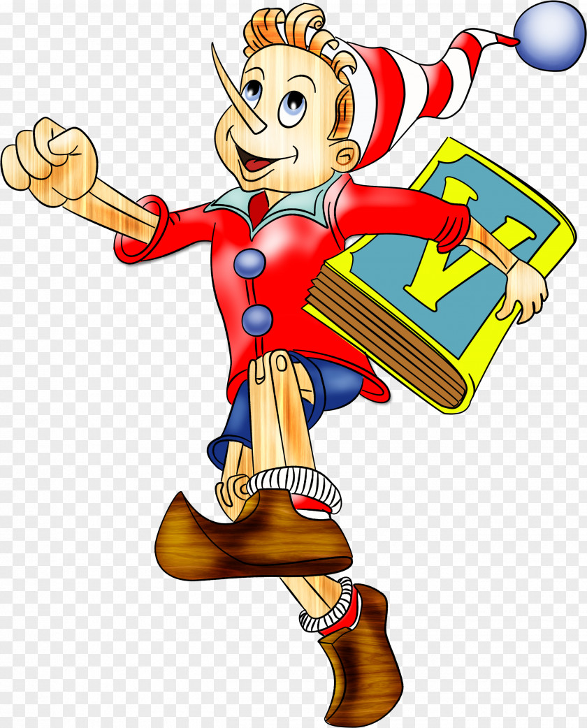 Pinocchio The Golden Key, Or Adventures Of Buratino Book PNG