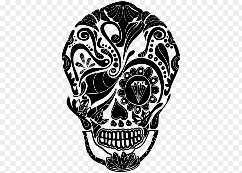 Skull Mexican La Calavera Catrina Mexico Day Of The Dead PNG