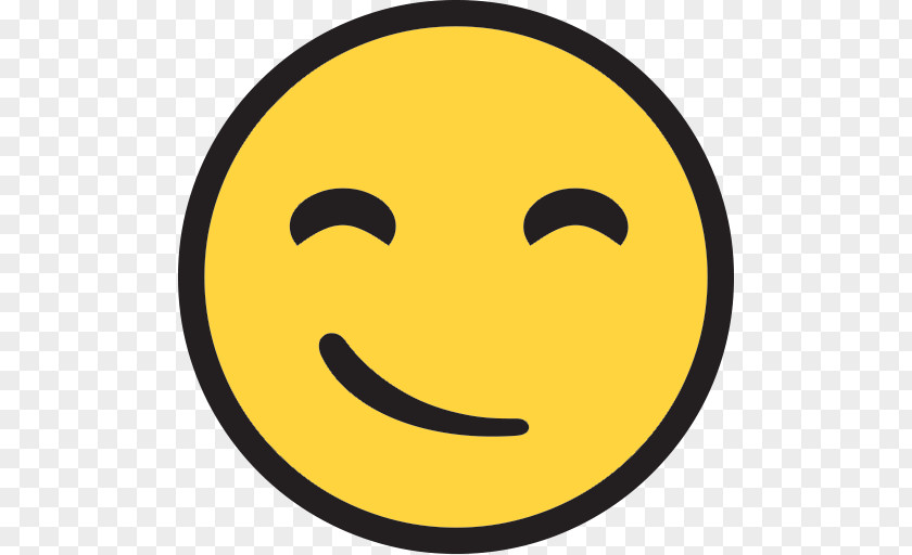 Smirk Smiley Emoji Emoticon PNG