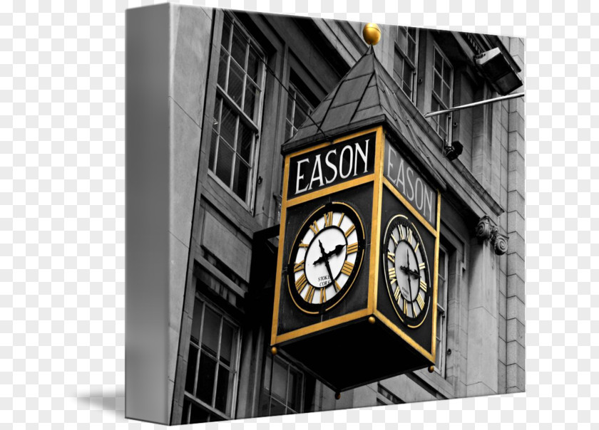 Clock Gallery Wrap Canvas Art Angle PNG