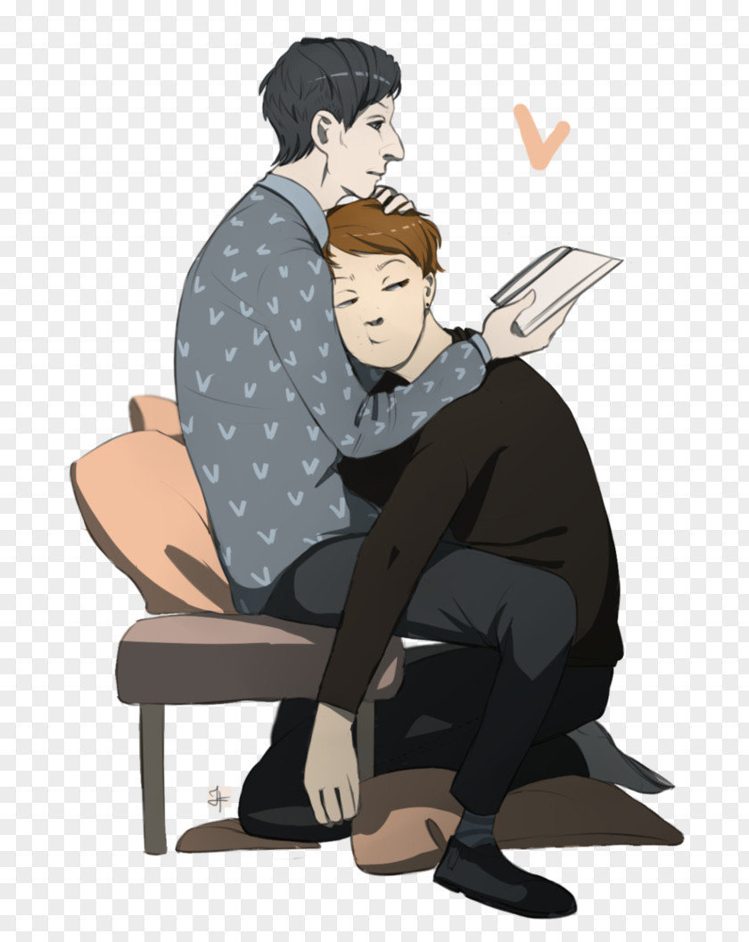 Fan Art Drawing Dan And Phil PNG