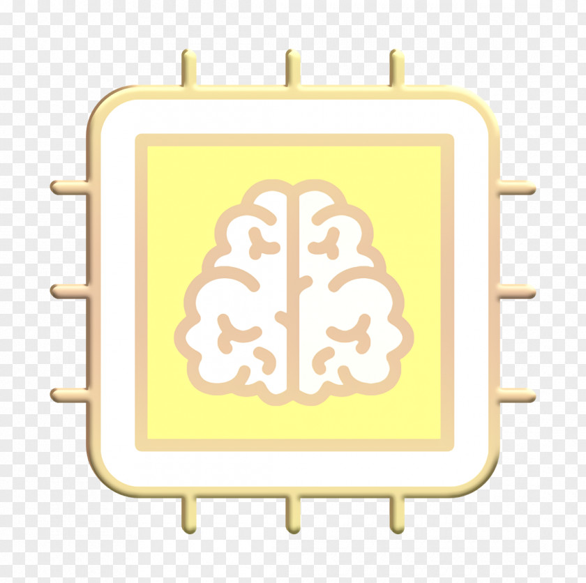 Chip Icon Brain Robots PNG