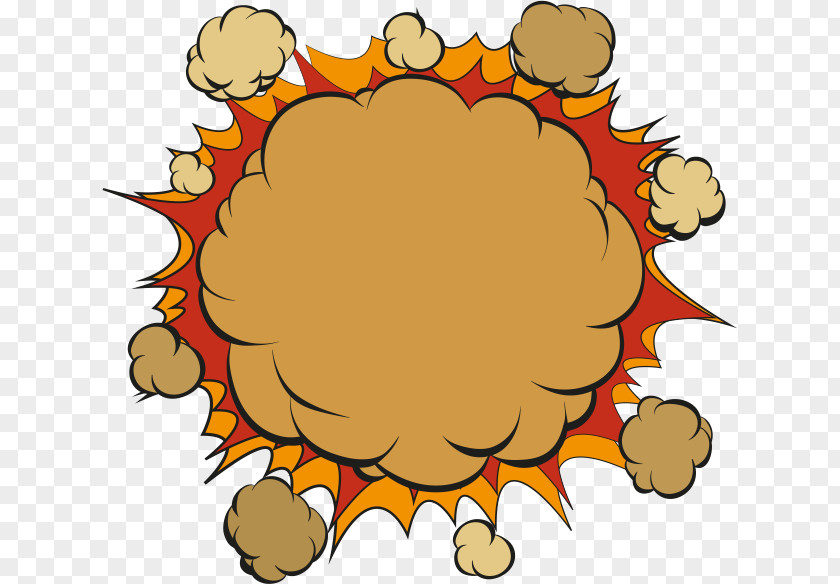 Explosion Drawing Cartoon Speech Balloon PNG