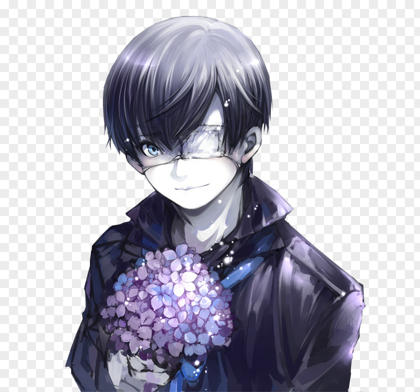 Ghoul Tokyo Ciel Phantomhive Ken Kaneki Black Butler PNG