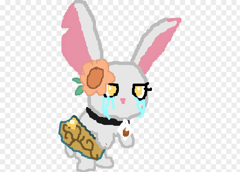 Sad Puppy Rabbit Easter Bunny Hare Clip Art PNG