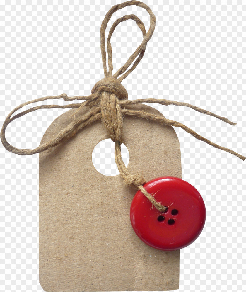 Tag Christmas Ornament Button PNG