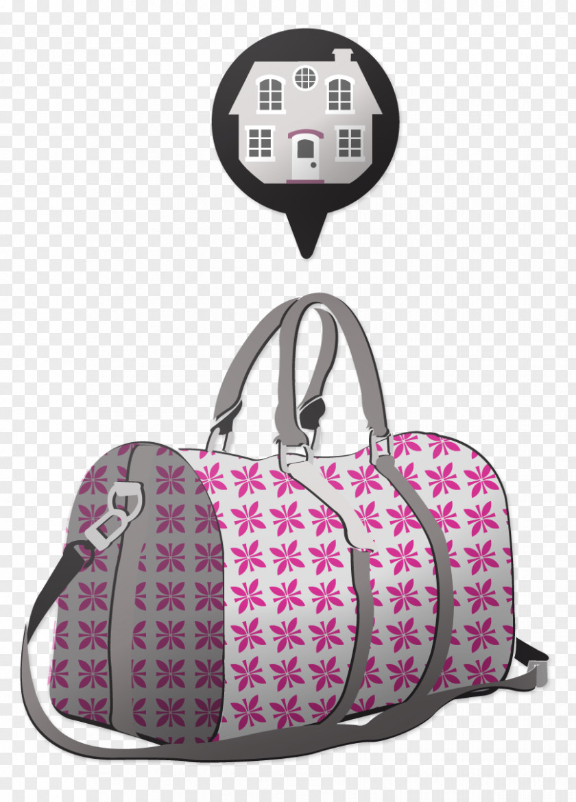 Design Handbag Hand Luggage Pattern PNG