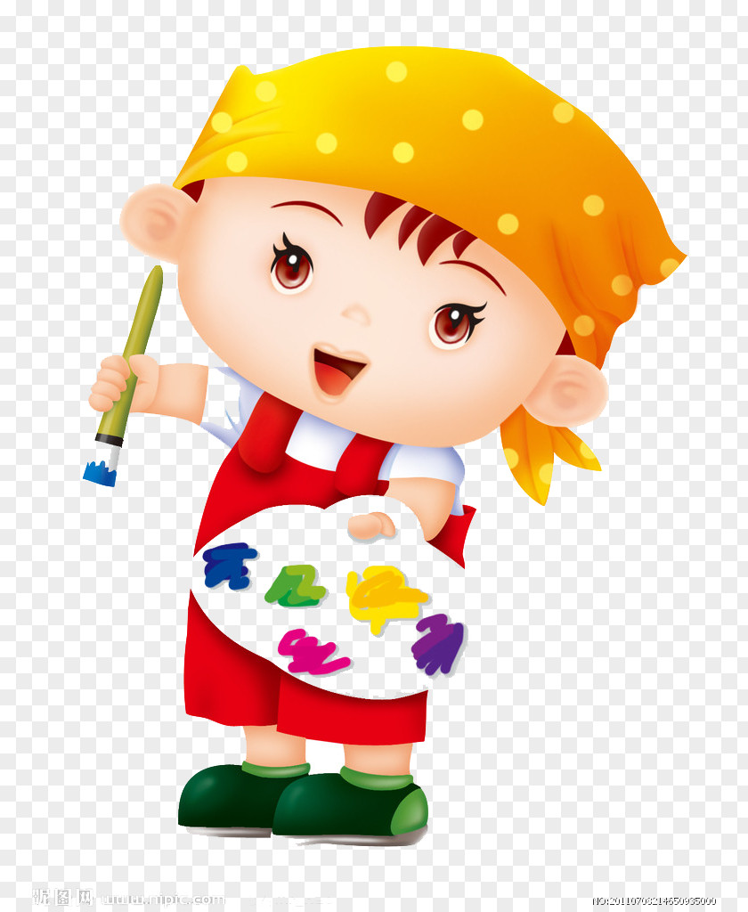 Kids Coloring Paintbrush Palette Microsoft Paint PNG