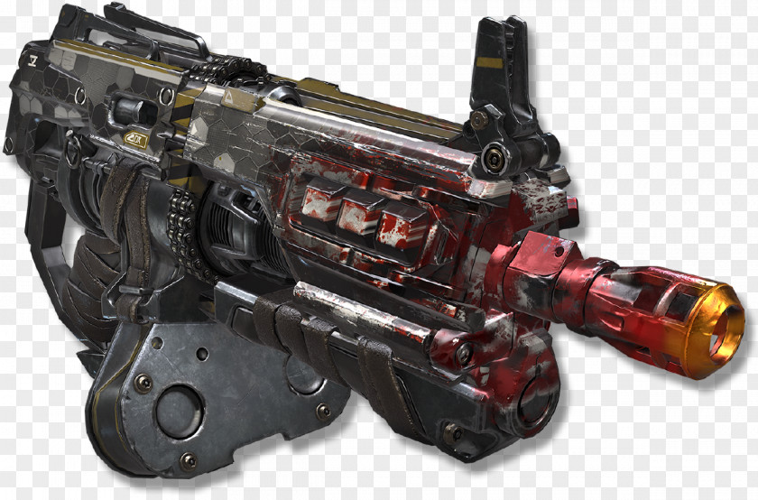 Machine Gun Quake Champions Firearm Weapon Heavy PNG