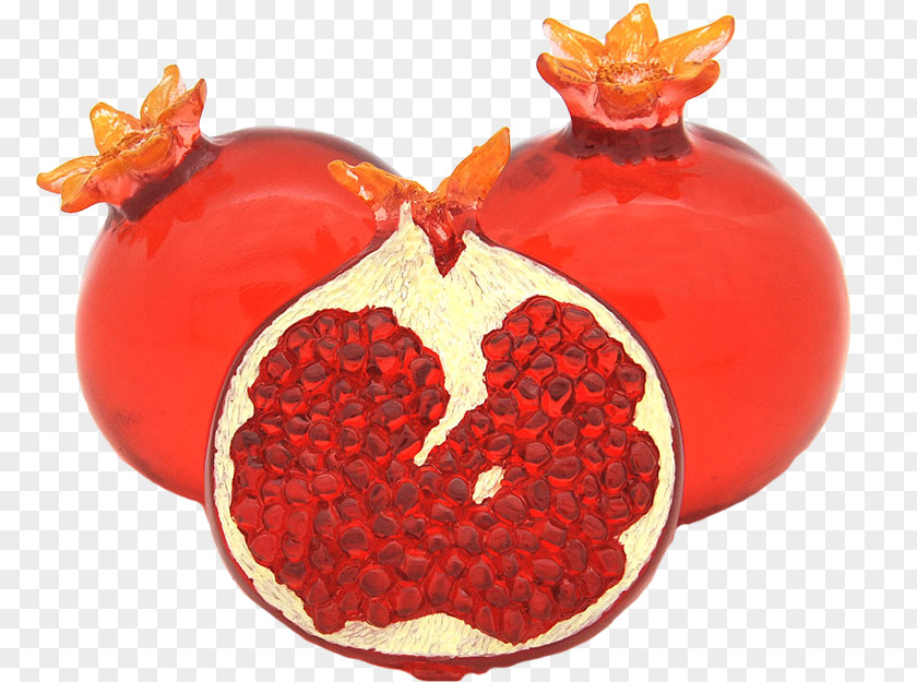 Pomegranate Feng Shui Luck Food PNG